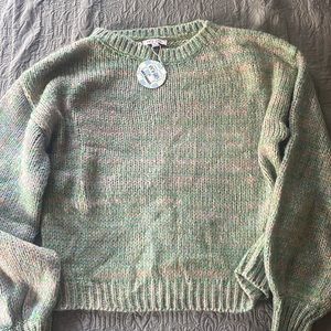 VRG GRL x BritHarvey  sweater women size medium NWT